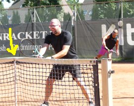 Netpalen onder het net bij HD6